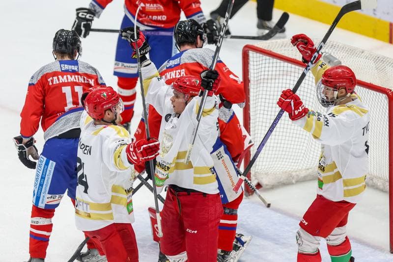 Ice Hockey. Tauron Hokej Liga. Zaglebie Sosnowiec - Marma Ciarko STS Sanok. 26.11.2023