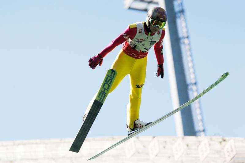 Ski Jumping. Poland national team. Training. 12.05.2016