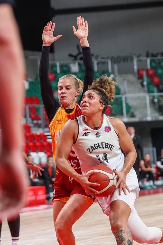 Basketball. EuroCup Women. MB Zaglebie Sosnowiec - Galatasaray Cagdas Factoring. 14.12.2023
