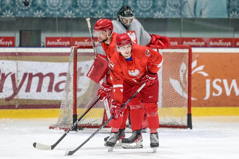 Ice Hockey. Poland national team. Training. 03.11.2024