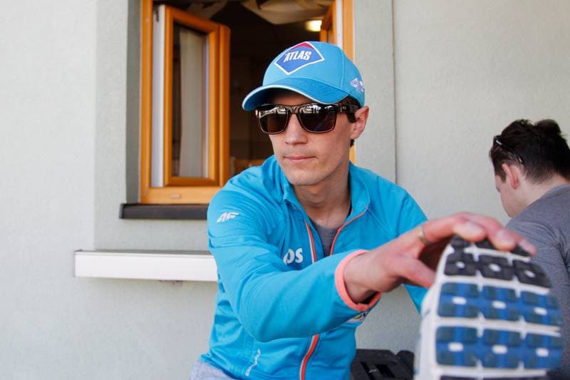 Ski Jumping. Poland national team. Training. 12.05.2016
