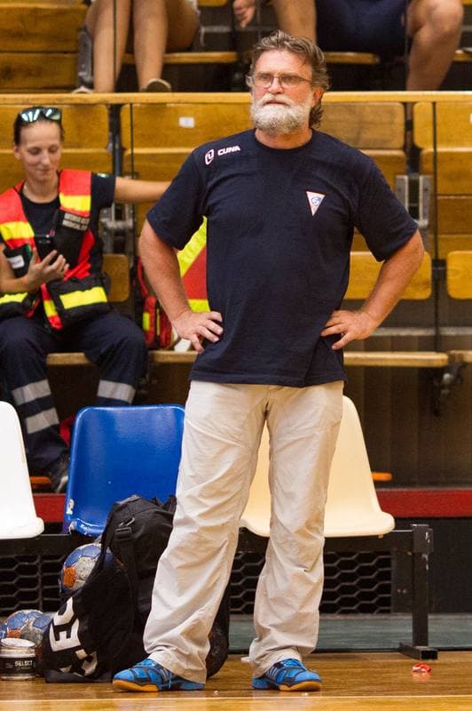 Handball. Sparing. NMC Gornik Zabrze - ZTR Zaporoze. 11.08.2017