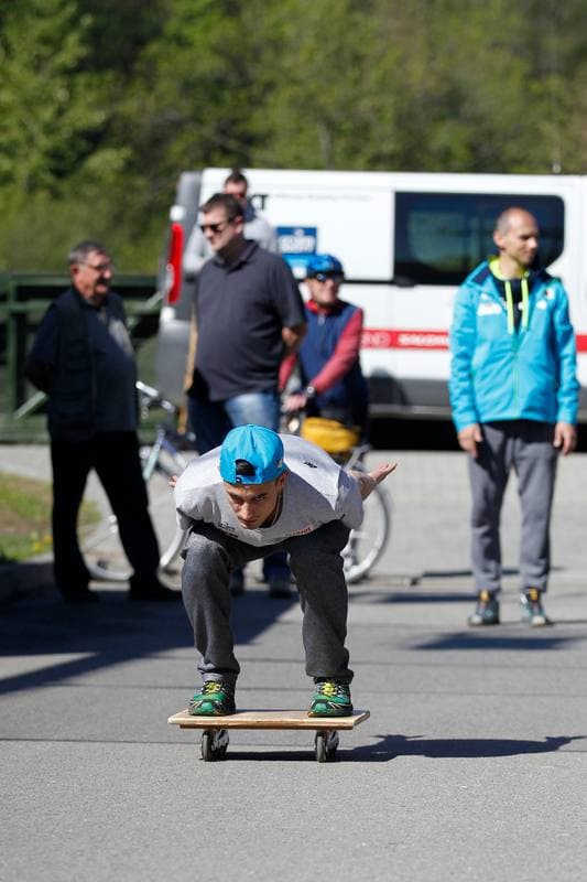 Ski Jumping. Poland national team. Training. 12.05.2016