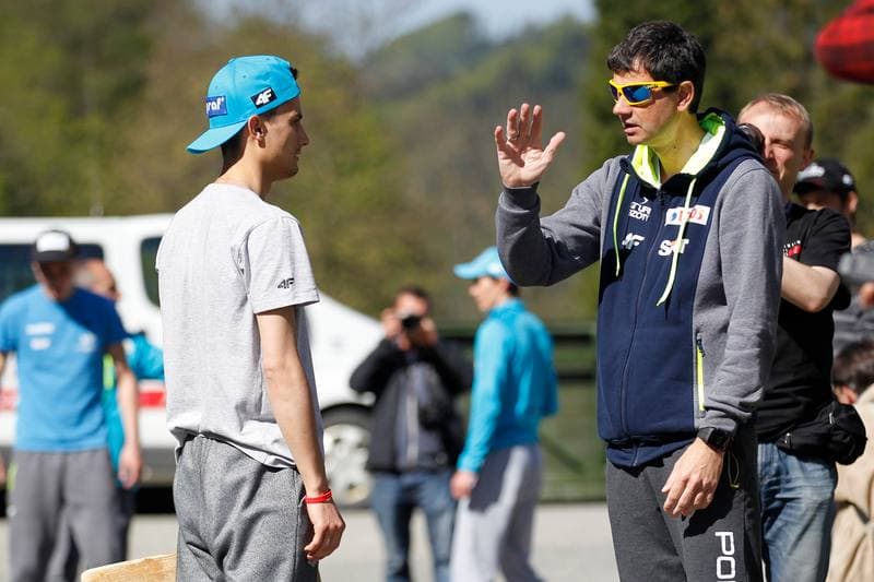 Ski Jumping. Poland national team. Training. 12.05.2016