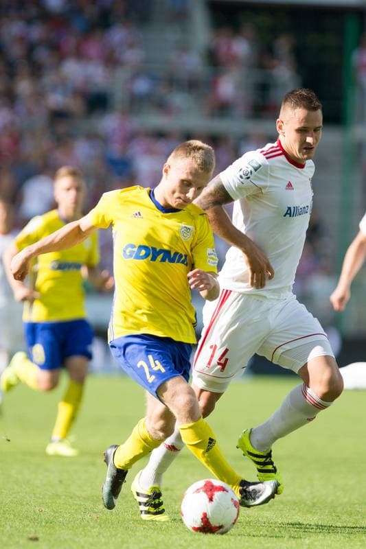 Football. Lotto Ekstraklasa. Gornik Zabrze - Arka Gdynia. 13.08.2017