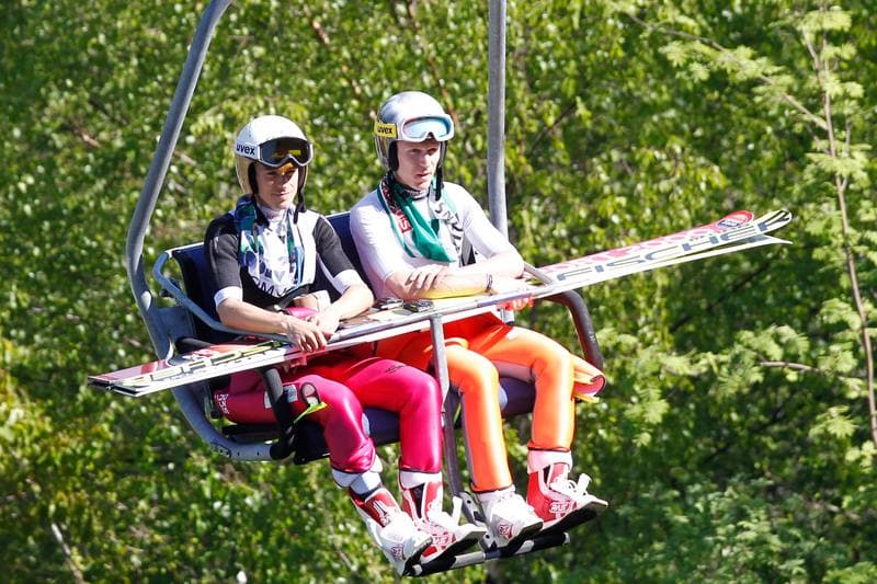 Ski Jumping. Poland national team. Training. 12.05.2016