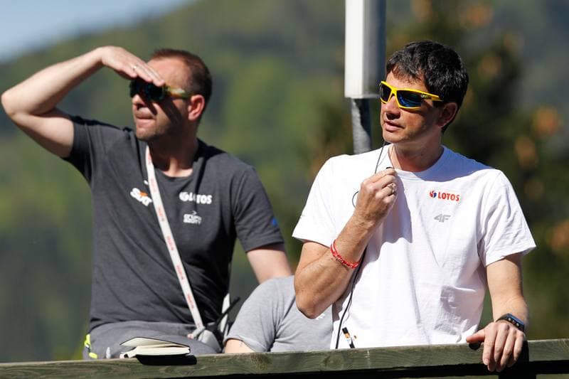 Ski Jumping. Poland national team. Training. 12.05.2016