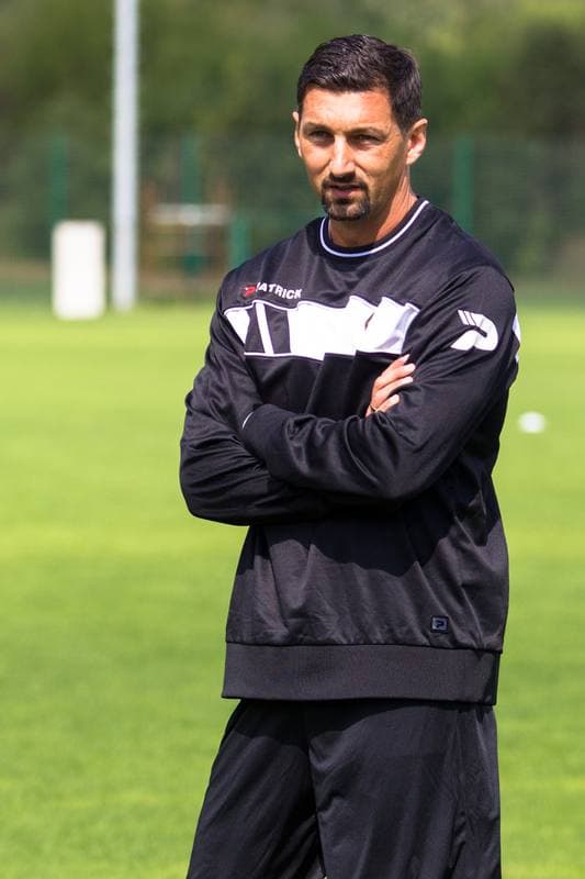 Football. Zaglebie Sosnowiec. Training. 21.08.2017