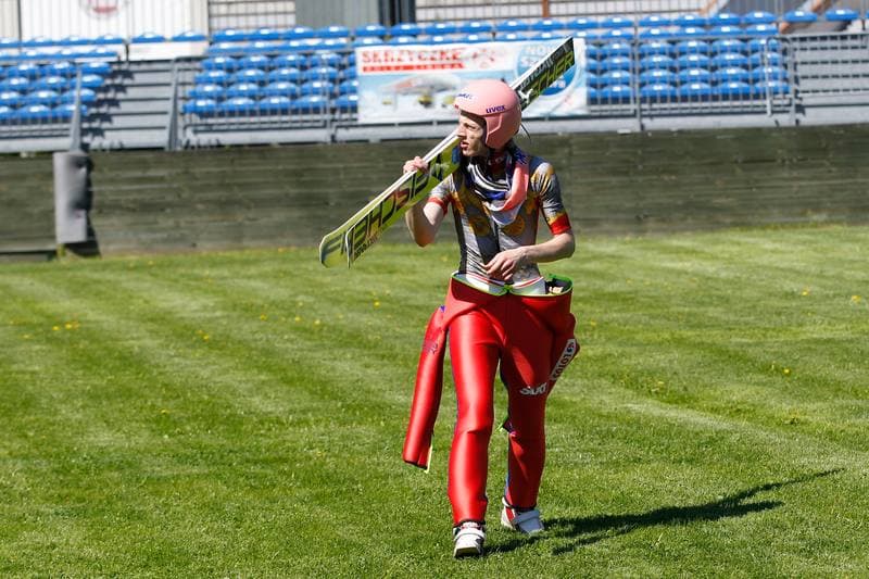 Ski Jumping. Poland national team. Training. 12.05.2016