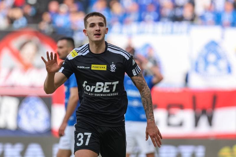 Football. Fortuna I Liga. Ruch Chorzow - LKS Lodz. 19.03.2023