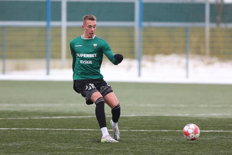 Football. Sparing. GKS Tychy - Hutnik Krakow. 13.01.2024