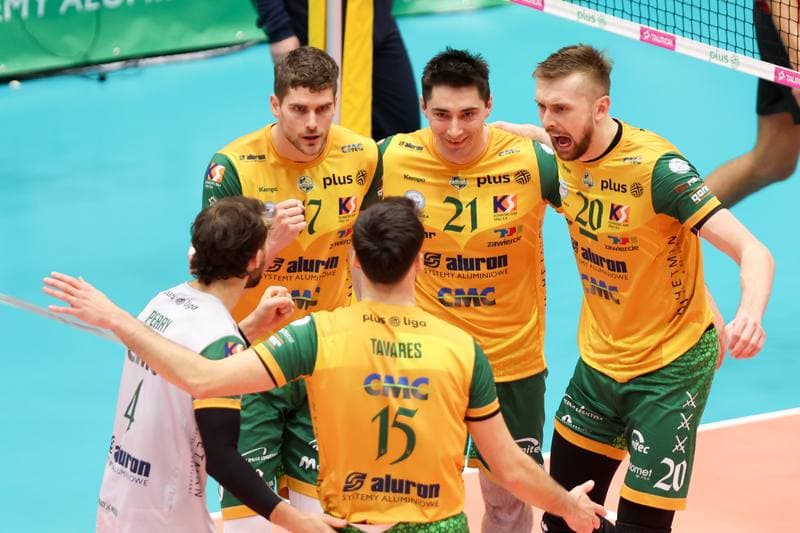 Volleyball. PlusLiga. Aluron CMC Warta Zawiercie - Asseco Resovia Rzeszow. 25.01.2024