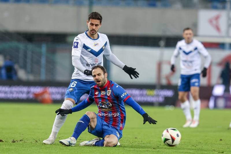 Football. PKO BP Ekstraklasa. Piast Gliwice - Stal Mielec. 21.02.2025