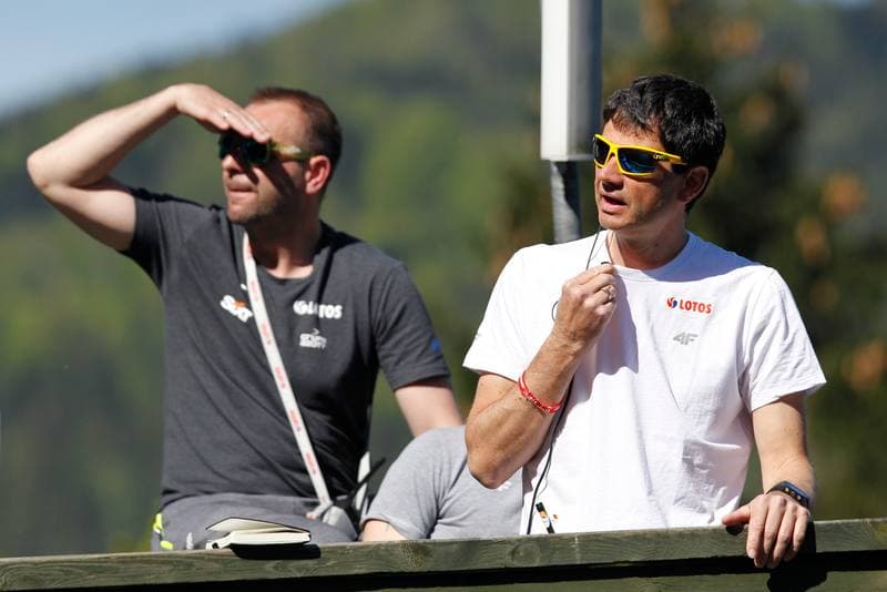 Ski Jumping. Poland national team. Training. 12.05.2016