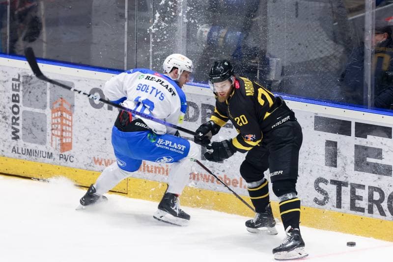 Ice Hockey. Tauron Hokej Liga. Re-Plast Unia Oswiecim - GKS Katowice. 01.02.2024