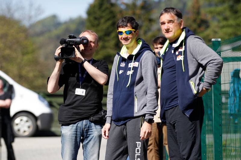 Ski Jumping. Poland national team. Training. 12.05.2016