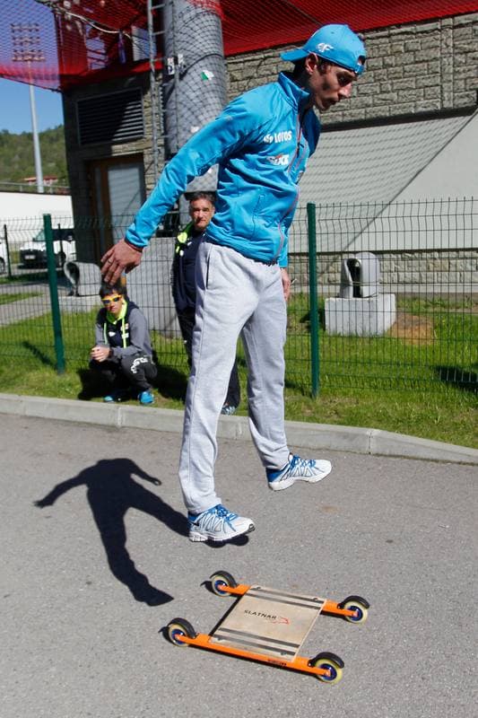 Ski Jumping. Poland national team. Training. 12.05.2016