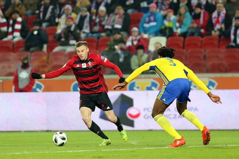 Football. Lotto Ekstraklasa. Gornik Zabrze - Arka Gdynia. 15.12.2018