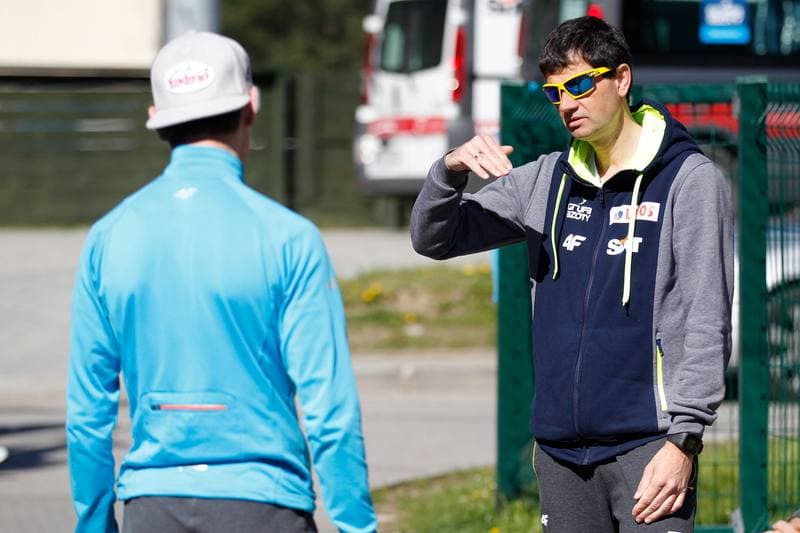 Ski Jumping. Poland national team. Training. 12.05.2016
