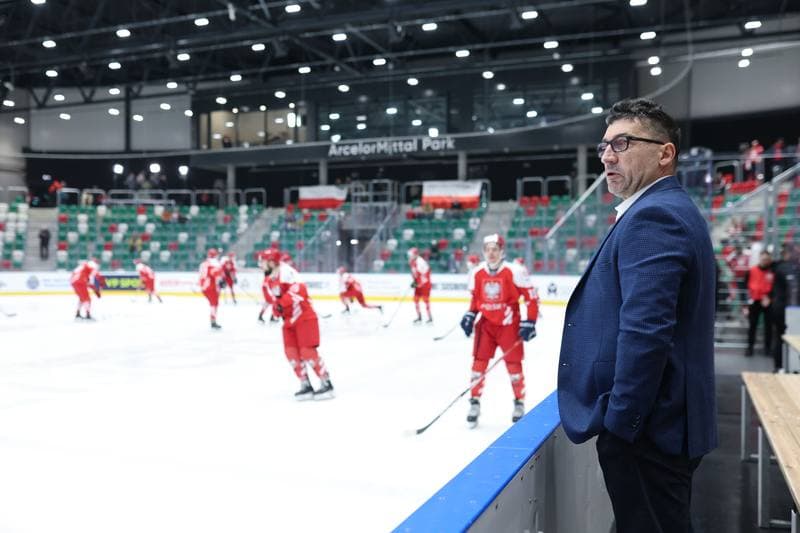 Ice Hockey. Olympic Qualification. Poland - Ukraine. 09.02.2024