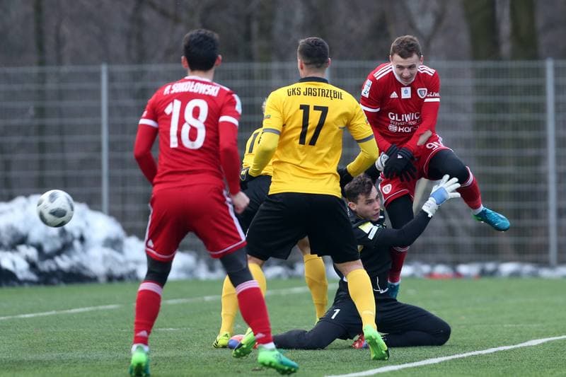 Football. Sparing. Piast Gliwice - GKS 1962 Jastrzebie. 18.01.2019