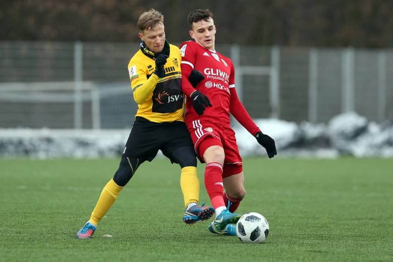 Football. Sparing. Piast Gliwice - GKS 1962 Jastrzebie. 18.01.2019