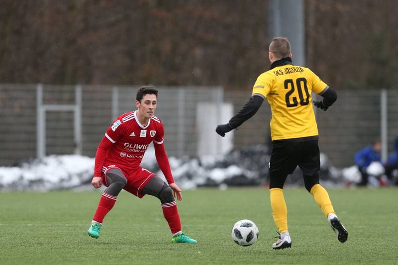 Football. Sparing. Piast Gliwice - GKS 1962 Jastrzebie. 18.01.2019