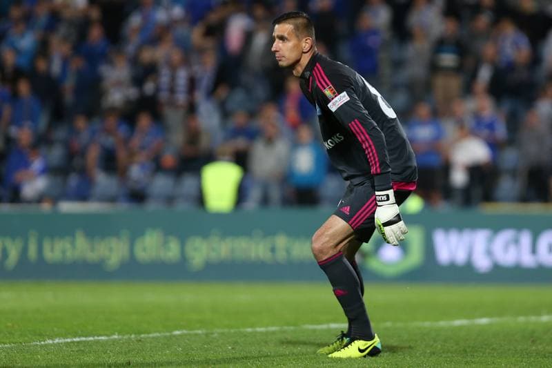 Football. Ekstraklasa. Ruch Chorzow - Piast Gliwice. 11.05.2016