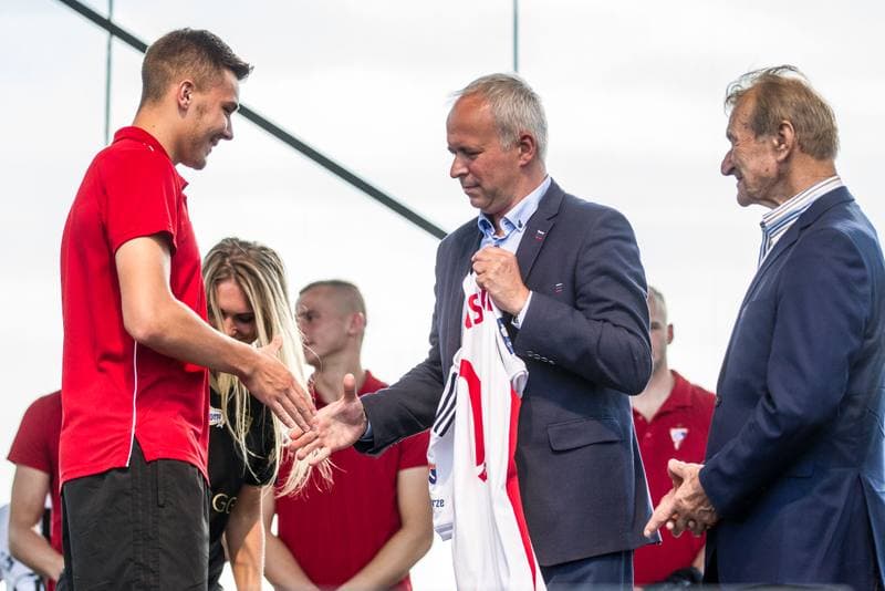 Football. Gornik Zabrze. Team Presentation. 20.07.2019