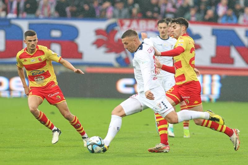 Football. PKO BP Ekstraklasa. Gornik Zabrze - Jagiellonia Bialystok. 02.03.2024