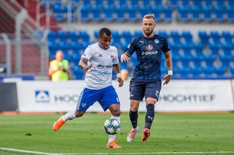 Football. Fortuna:Liga. Banik Ostrava - 1 FC Slovacko. 23.08.2019