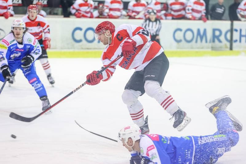Ice Hockey. Polska Hokej Liga. Comarch Cracovia - Tauron Re-Plast Unia Oswiecim. 27.03.2023