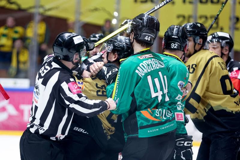 Ice Hockey. Tauron Hokej Liga. GKS Katowice - JKH GKS Jastrzebie. 17.03.2024