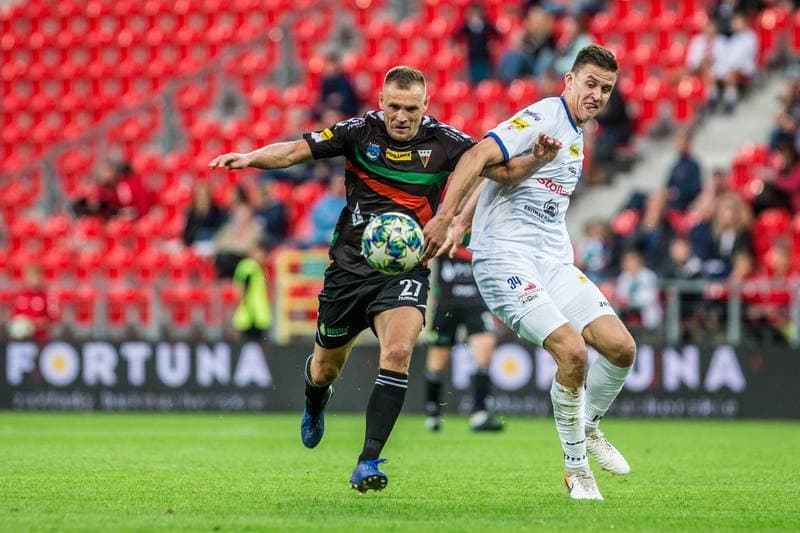 Football. Fortuna I Liga. GKS Tychy - Wigry Suwalki. 14.09.2019