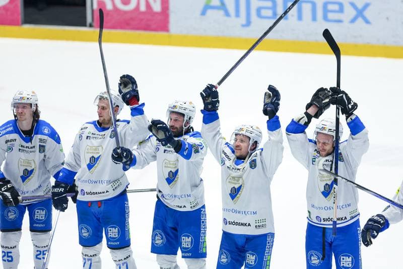 Ice Hockey. Tauron Hokej Liga. Re-Plast Unia Oswiecim - GKS Tychy. 24.03.2024
