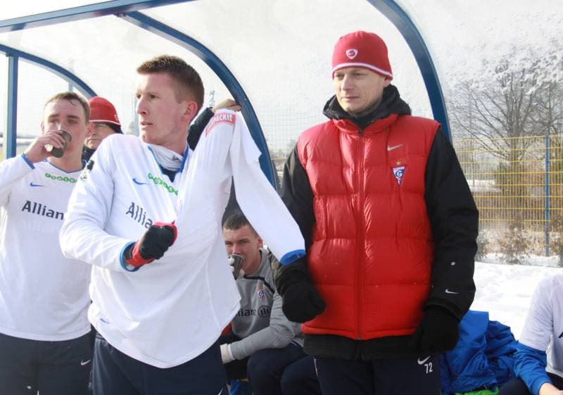 Football. Sparing. Gornik Zabrze - Korona Kielce. 02.02.2010