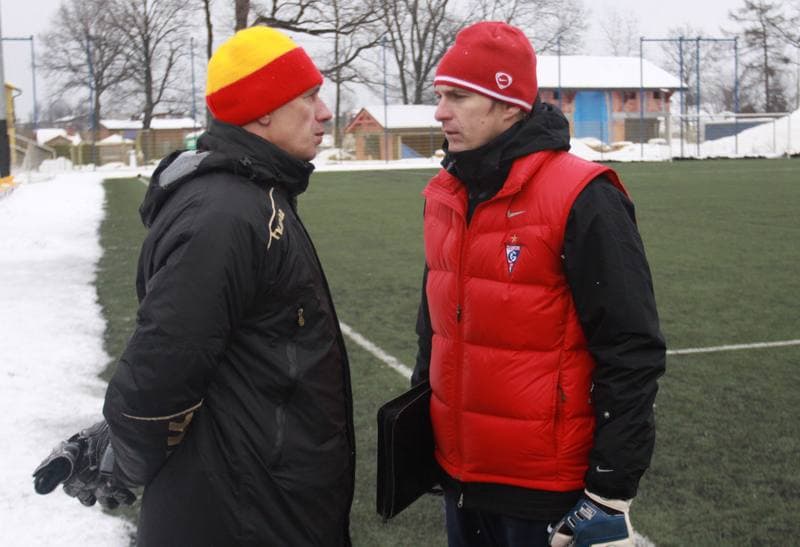 Football. Sparing. Gornik Zabrze - Korona Kielce. 02.02.2010
