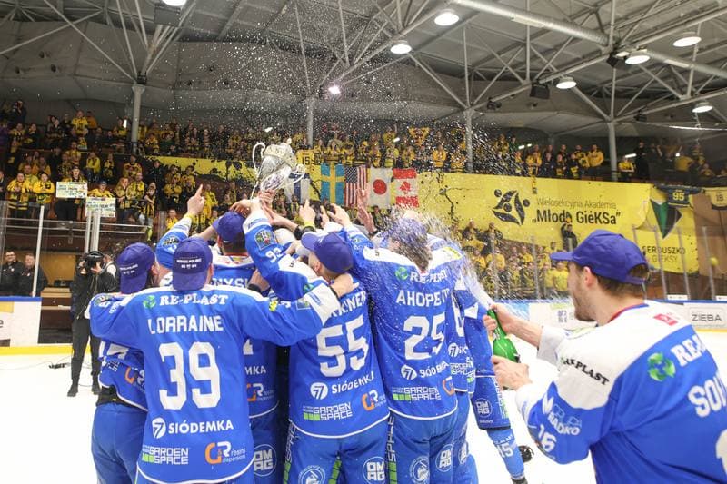 Ice Hockey. Tauron Hokej Liga. GKS Katowice - Re-Plast Unia Oswiecim. 14.04.2024