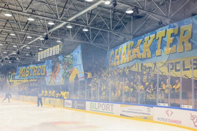 Ice Hockey. Polska Hokej Liga. GKS Katowice - GKS Tychy. 30.03.2023