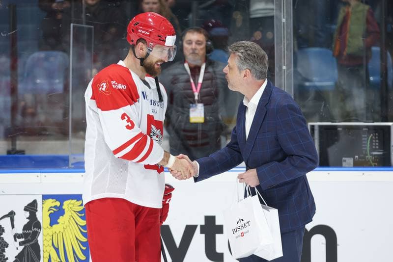 Ice Hockey. Friendly Match. Poland - Slovenia. 18.04.2024