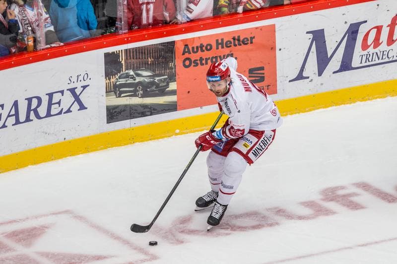 Ice Hockey. Tipsport Extraliga. Ocelari Trinec - Vitkovice Ridera. 21.11.2019