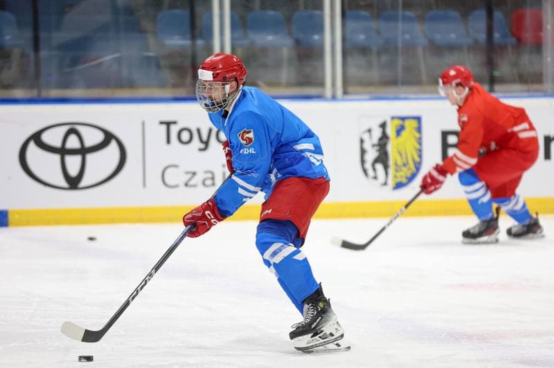 Ice Hockey. Poland national team. Training. 22.04.2024