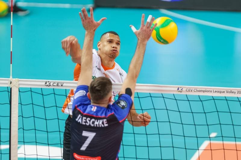 Volleyball. CEV Champions League. Jastrzebski Wegiel - Halbank Ankara. 04.05.2023
