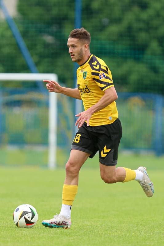 Football. Sparing. GKS Katowice - Hutnik Krakow. 30.06.2024