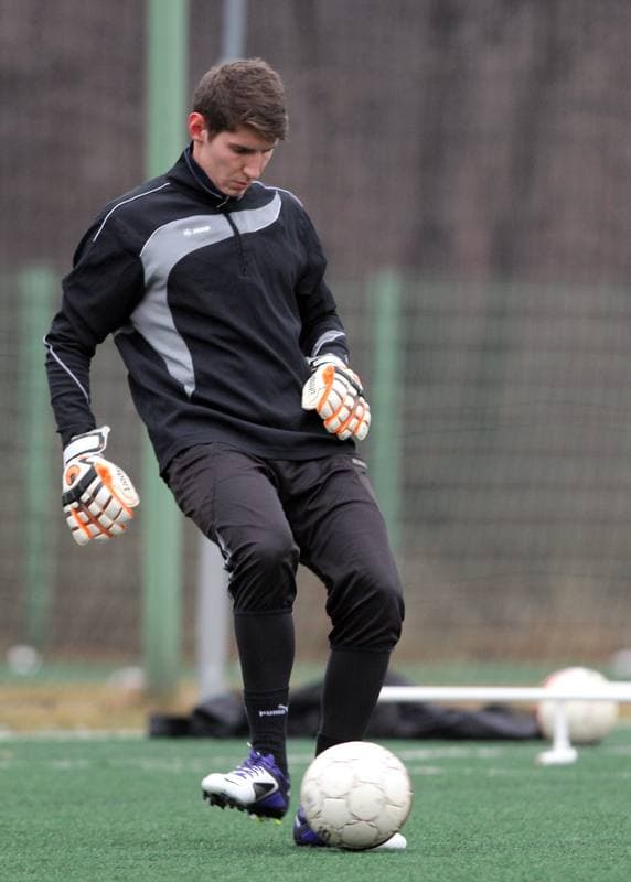 Football. Ruch Radzionkow. Training. 30.09.2010