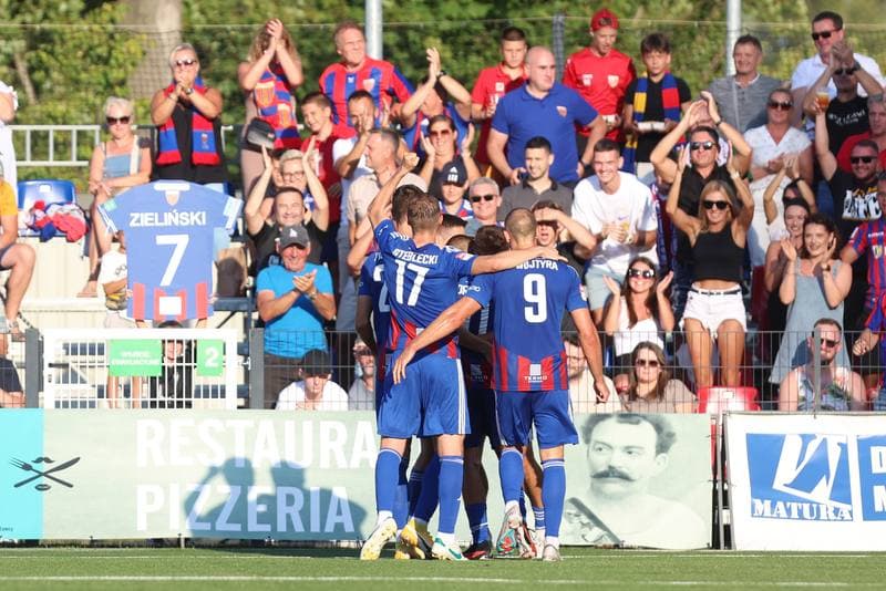 Football. Betclic II Liga. Polonia Bytom - Rekord Bielsko-Biala. 11.08.2024