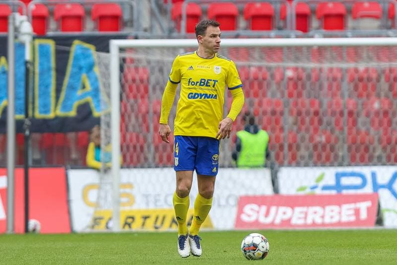 Football. Fortuna I Liga. GKS Tychy - Arka Gdynia. 08.04.2023