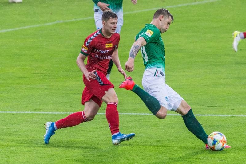 Football. Fortuna I Liga. Zaglebie Sosnowiec - Radomiak Radom. 17.06.2020