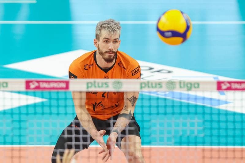 Volleyball. PlusLiga. Jastrzebski Wegiel - Trefl Gdansk. 09.04.2023