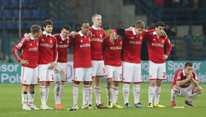 Football. Puchar Polski. Wisla Krakow - Ruch Chorzow. 10.04.2012